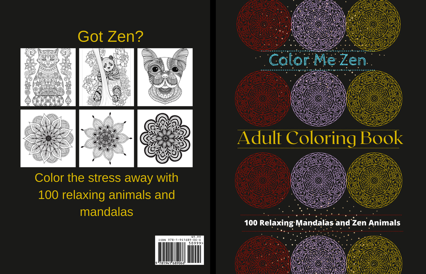 Color Me Zen Coloring Book