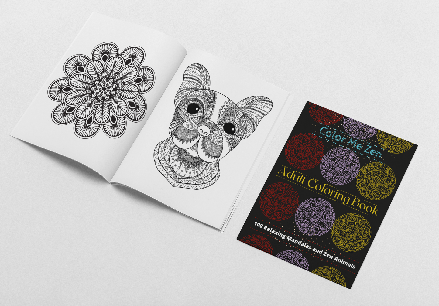 Color Me Zen Coloring Book
