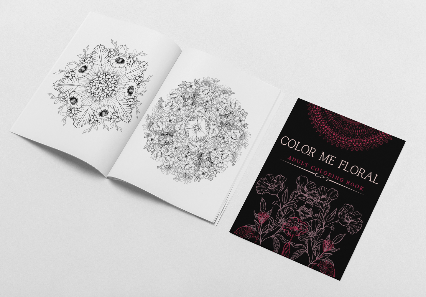 Color Me Floral: Adult Coloring Book
