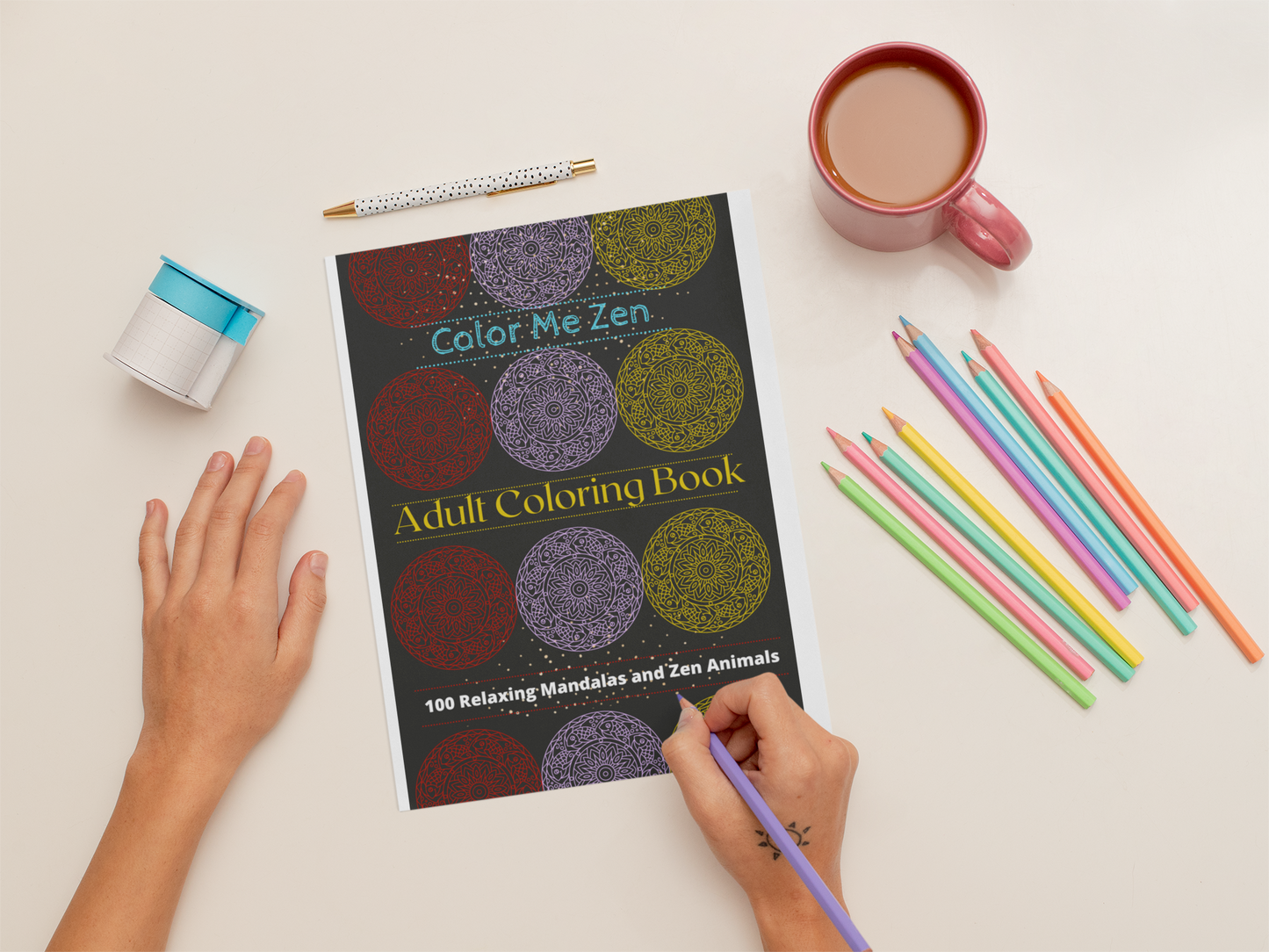 Color Me Zen Coloring Book